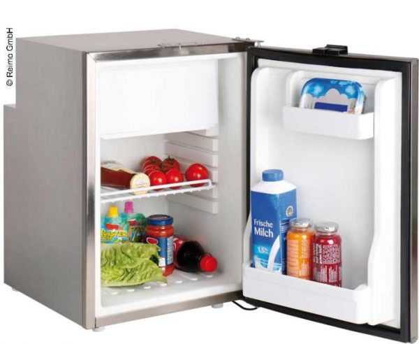 frigorífico de compresor 34l+ 6l congelador, 12/24V, 45 W, acero inoxidable 1