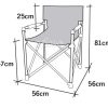 Silla De Director De Camping Toscana Luxus Camp4 El Todoterreno - Imagen 3