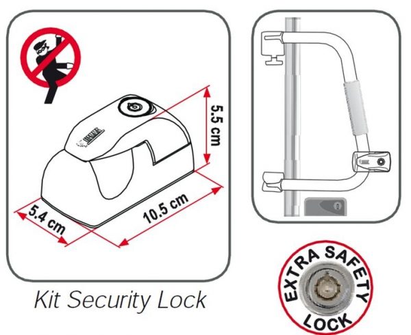 Fiamma Kit Security Lock 2