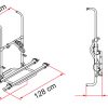 Portabicicletas Carry Bike Pro Hymer Dethleffs - Imagen 3