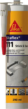 SIKAFLEX-1111 Stick & Seal, cartucho blanco, 290 ml 1