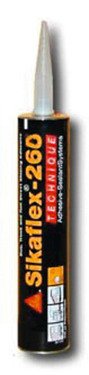 Sikaflex 260 adhesivo especial negro, 300 ml 1