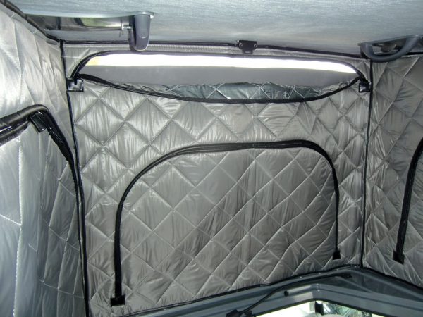 Aislamiento de balago de carpa techo para dormir VW T6 Easyfit Kr Extrahoch, alto en la parte delantera 2