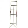 Escalera plegable CARBEST de 6 peldaños, capacidad de carga 150kg - Imagen 3