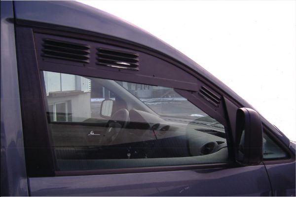 Rejilla de ventilación de la cabina del conductor: ventilación para puertas y ventanas de la cabina del conductor 1