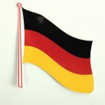 FlagGenufkleber Deutschland 2er Pack, 145 x 125 mm 2