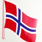 Paquete de la serie Norway 2 de bandera, 145 x 125 mm 2