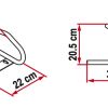 Sistema De Bloqueo Para La Rueda Delantera Motowheel Chock Front - Imagen 2