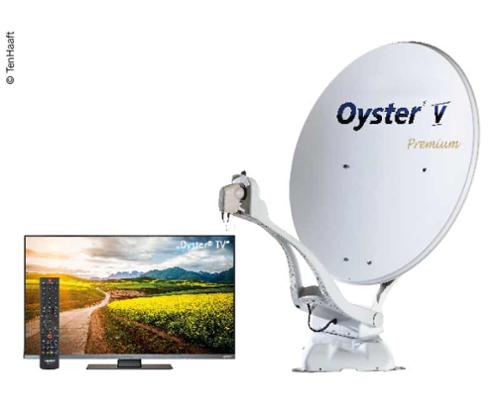 Oyster® V Sistema Satelital 85 Skew Premium Incl. 24 "Oyster® Tv 1