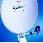SAT System Oyster-85 Digital CI Ø 85 cm con receptor 4