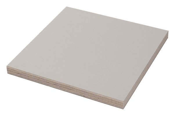 Placa de madera contrachapada de álamo gris claro 1