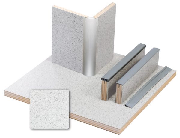 Pestaña de capa de granitto, placa de construcción de muebles de HPL 1
