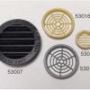 Rejilla de ventilación Ø 100 mm - marrón - Imagen 2