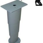 Einonal Lifting Table Primero Comfort, 310-670 mm, gris plateado 2