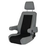Asiento de vehículo SportsCraft, asiento piloto S 8.1 Tavoc 2 Negro/Gris 2