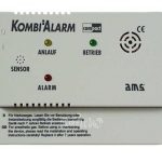 Alarma de gas AMS Kombi Compact para KO/gas líquido 12V 2