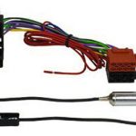 Cable de adaptador de radio VWT5, debe en ISO+Phantome Feed -in Fakra ISO 2