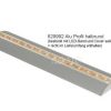 Perfil para tiras LED longitud 1.5m, semicircular - Imagen 3