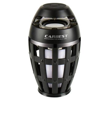 Lámpara de antorcha LED con altavoz Bluetooth 9.8 x 14 x 9.8 cm 2