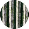 Cortina esponjosa 56x205 gris/verde oscuro/blanco