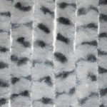 Cortina esponjosa 56x185 gris claro/gris oscuro 2