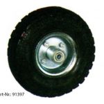 Rueda 260x85 cm, rueda neumática con llanta de acero 6