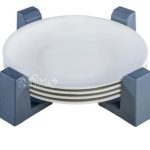 Purvario 2er soporte para ollas, platos y cuencos 2