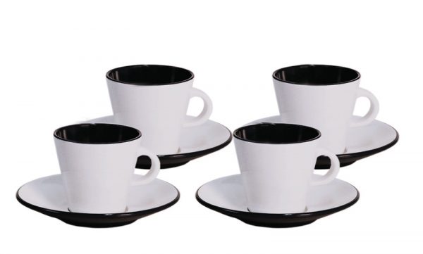 Melamine Espresso Cup Set Linea, 4 Partes 1