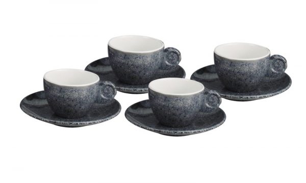 Melamin Espresso Cup Set Granite Para 2 Personas, Gimex 1