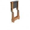 Bambus Hocker "Viajes de vacaciones" - Imagen 3