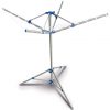Secadora de ropa rotativa de aluminio Little Emma II con 3 brazos, correa de 12m