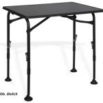 Aircolito de mesa de campamento, 100x68 cm, línea negra, impermeable, altura ajustable 2