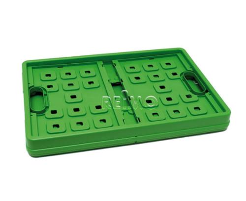Caja plegable 32L, verde natural 3