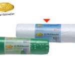 Waste Pack Roll 50L/25st, Clear/White 2