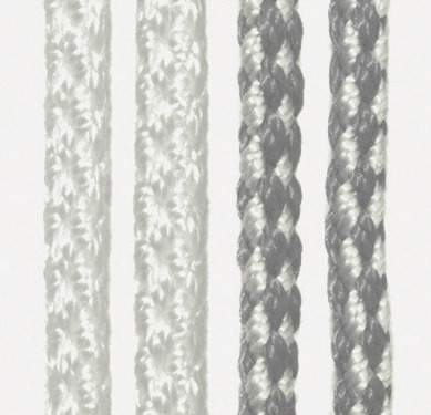 Cortina de la puerta Korda 60 x 190 cm /blanco, gris 3