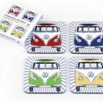 VW Collection Coasters, 4-set, Bulli Front 2