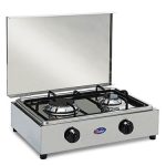 Cocinadora de gas 2- Llama con protección de encendido y accesorio de cocción extraíble - Parker - Parker Edel.koch.2fl.30mb 4