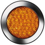 Indicadores Led, 12v, 3/w Cable Amarillo Ip67 500 Mm 3