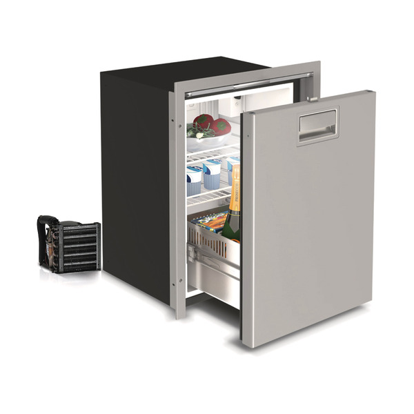 Refrigerador De Acero Inoxidable Vitrifrigo Dw42 Ocx2 Rfx 42l 12/24v 1