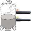 Nivel Verifique el indicador de contenedor de botellas de gas - Imagen 2