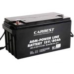 Batería AGM 80AH Carbest 350x167x179 mm 2