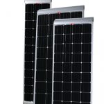 Panel solar 12V / 85W que incluyen soportes, células monocristalinas 2