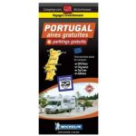 Michelin mapa de plazas de aparcamiento gratuitas en Portugal 2