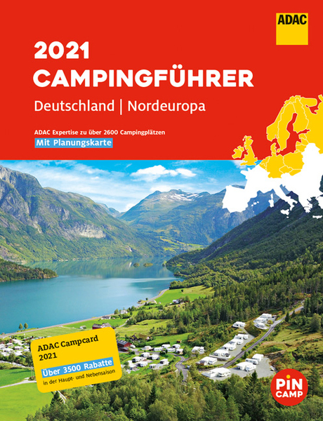Guía de campamento ADAC 2021 Alemania + Europa del Norte 1