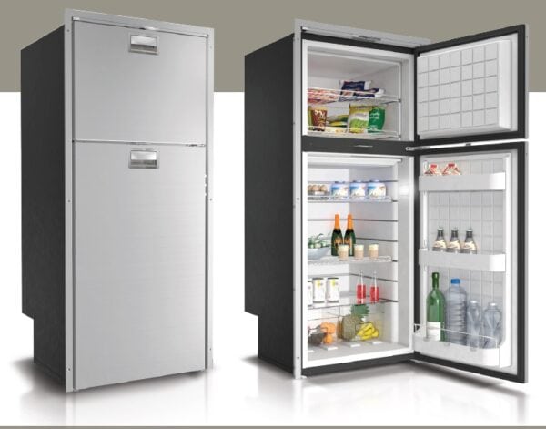 Refrigerador De Compresor Vitrifrigo Dp2600ix Ocx2 230l 12/24v Brida De Montaje Interior De La Puerta Del Congelador 1
