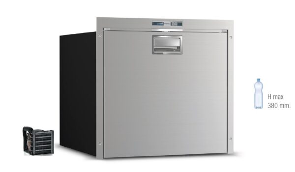 Refrigerador De Acero Vitrifrigo Inoxidable Dw100 Ocx2 Rfx 95l 12/24v 1