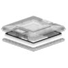 Claraboya 50x50 Vent Crystal