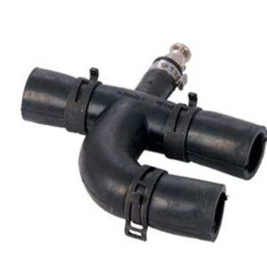 Y de goma con ventilación