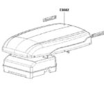 Cubierta Para Aire Acondicionado Dometic B2100/B2200/B2500/B2600/B3000 Blanca 1