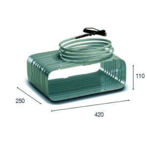 S7 EVAPORADOR 42 x 11 x 25 cm + CONECTOR RAPIDO A PLACA